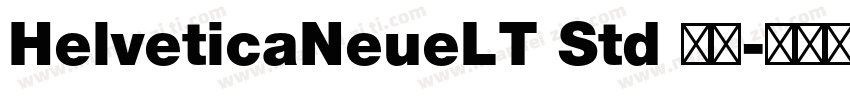 HelveticaNeueLT Std 常规字体转换